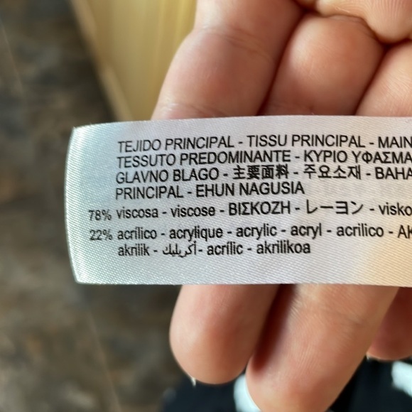 Zara Polka Dot Long Sleeve Midi Dress size XS - Picture 4 of 6